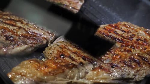 Beef on Grill Bratpfanne kochen