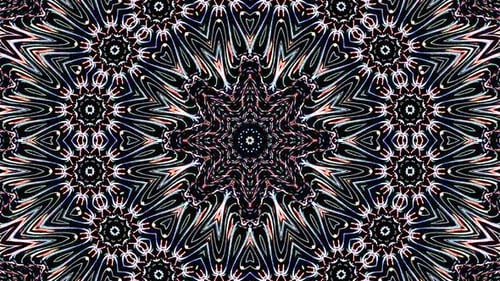 Helles abstraktes Licht, das in voller Farbe regiert, Kaleidoskop
