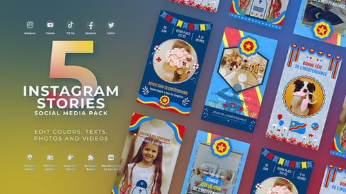 Independence Day DR Congo Flag Stories Memorial Day