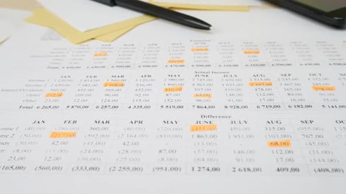 Monthly Family Budget Worksheet