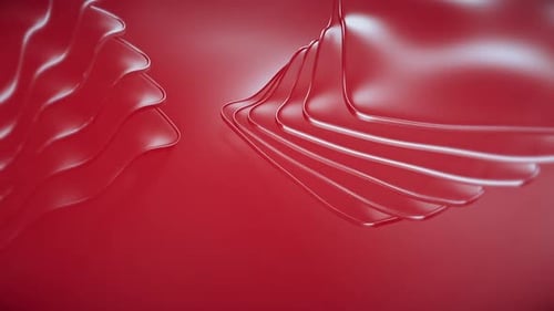 Corporate 3d Red Background