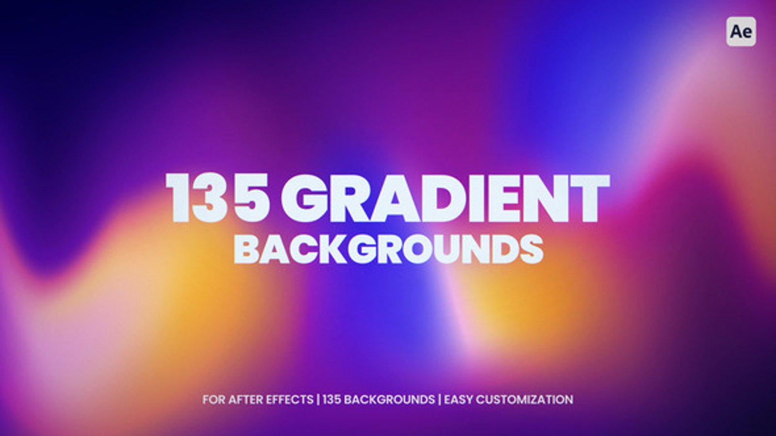 Animated Fluid Gradients Backgrounds Pack, Elements ft. gradient ...