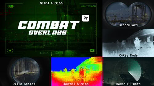Combat Overlays for Premiere Pro