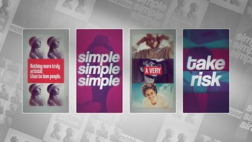 Vertical Typography Reels