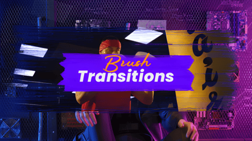 Verical and Horizontal Brush Transitions