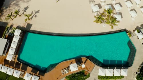 Swimming Pool with Sun Beds