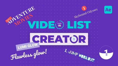 Video List Creator for Social Media