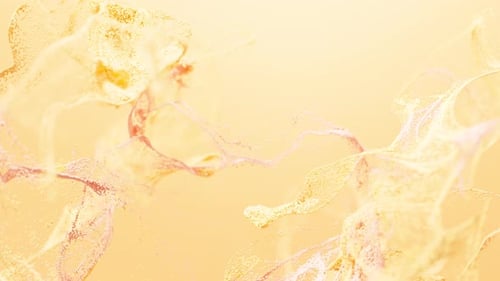 Abstract wave particles pattern