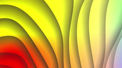 Liquid Gradient Colorful Line Background