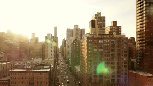 New York City High Rise Skyscraper Buildings