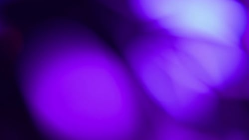 Fluid Abstract Purple Bokeh Light Overlay Background