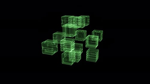 Futuristic Quantum Computing Simulation 02