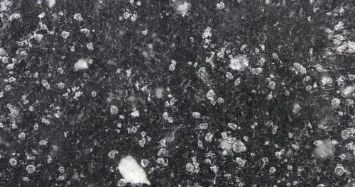 Close Up of Abstract Patterns in Ice