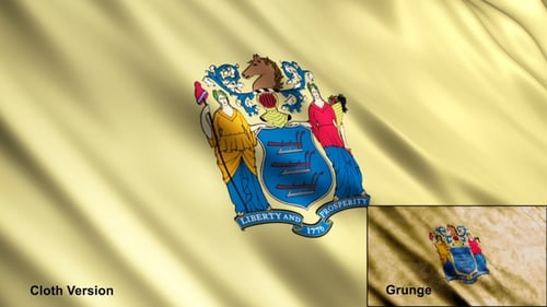 Flaggen des Bundesstaates New Jersey
