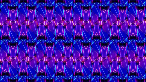 4K Abstract Symmetry Pattern Loop | Seamless Motion Background Design