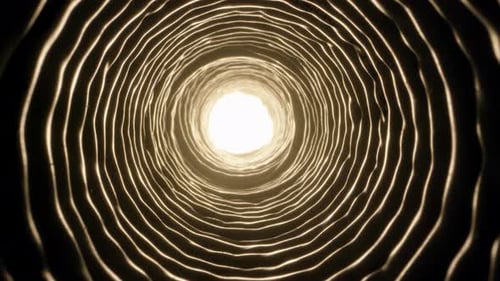 Slow Passage Through Wound Cable Tunnel From Twisted Pair Core