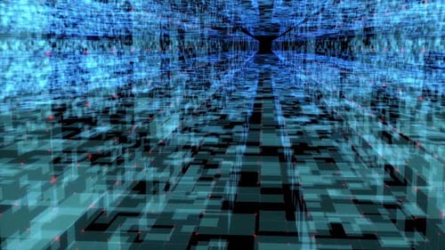 Big Data Digital City Future Technology Concept Mobile Communication Network