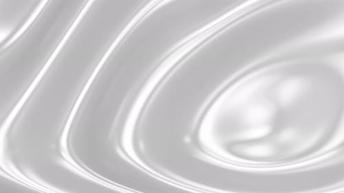 Abstract White Liquid Waves Seamless Flowing Background