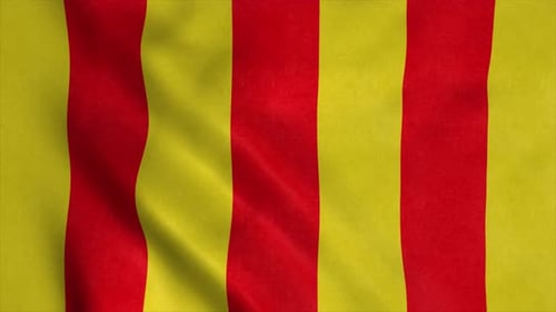 Flagge der Grafschaft Foix: Frankreich weht im Wind Hintergrund