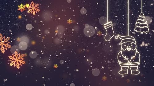 Weihnachtsdekorationen Hintergrund 3