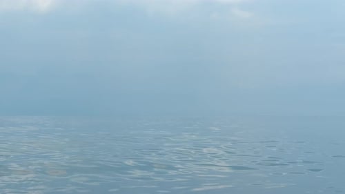 Calm sea.