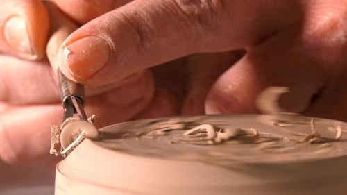 Pot Clay Decorative Art Skill Workshop