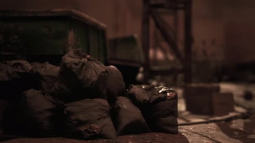 Abandoned Industrial Buildings of Old Factory