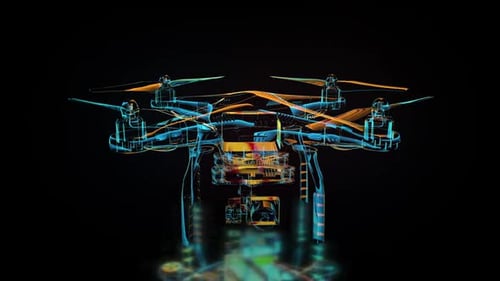 Holographische Drohne