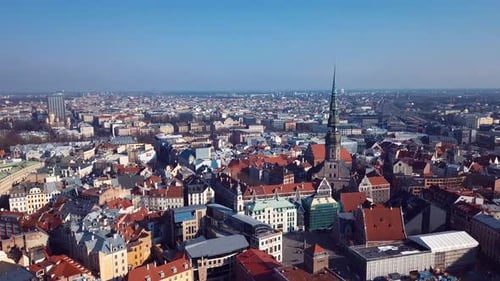 Casco antiguo de Riga 4k