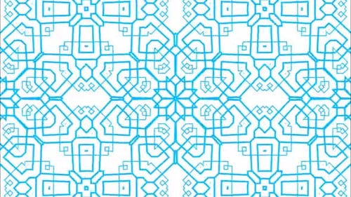 Patrón de línea azul