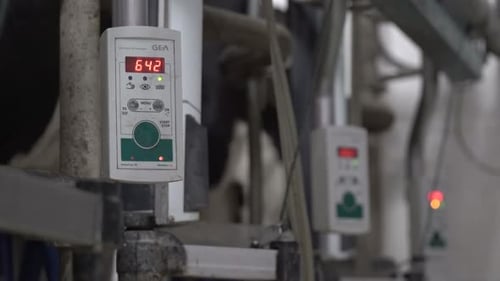 Automated Process of a Modern Milking Machine