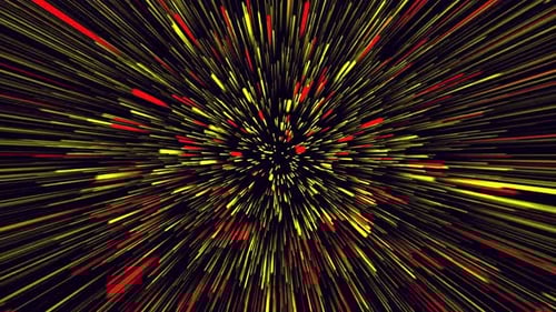 Bunte gerade Linien auf dunklem Hintergrund