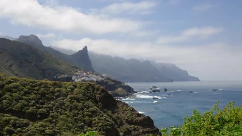 Timelapse of Tenerife Coast.