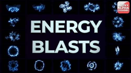Energetic Particle Blasts and Transition Overlays