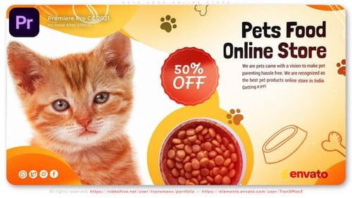 Loja online de alimentos para animais de estimação