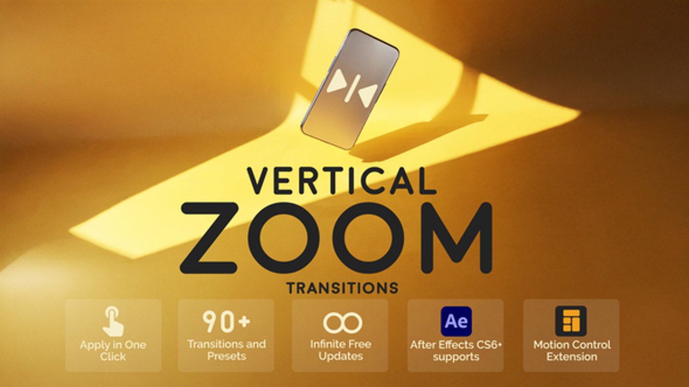 Dynamic Vertical Zoom Video Transitions, Elements ft. vertical zoom ...