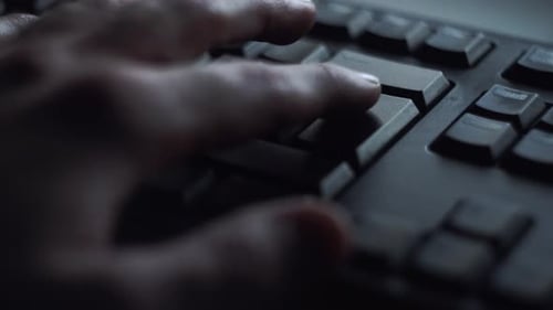 Pressing Key With Your Finger