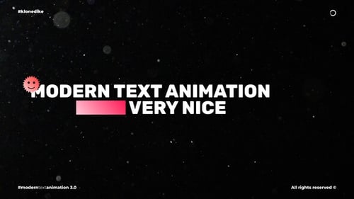 Modern Text Animation 3.0 \ MOGRt