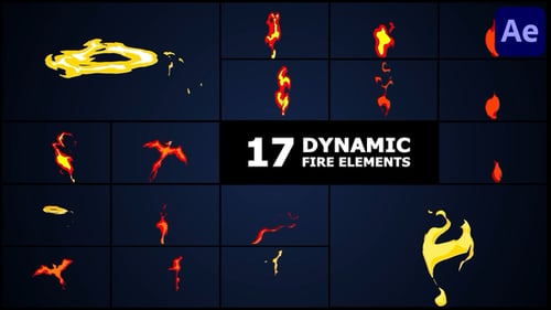 Dynamic Fire Elements | After Effects
