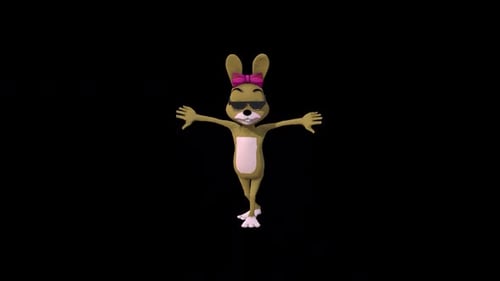 Dessin animé Mrs. Rabbitt Dance 9