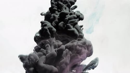 Encre dans l'eau