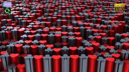 Card Symbol Club And Heart B HD