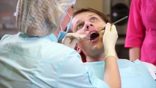 Dentist Examination Scene