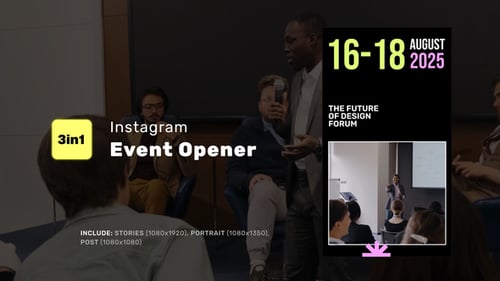 Vertical Event Opener