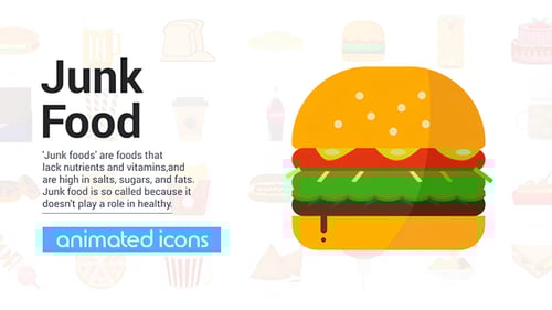 Junk Food Icons