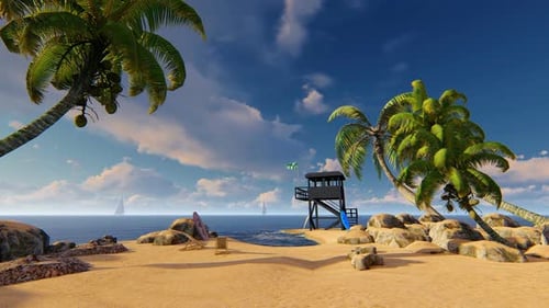 Beach By The Sea 2k