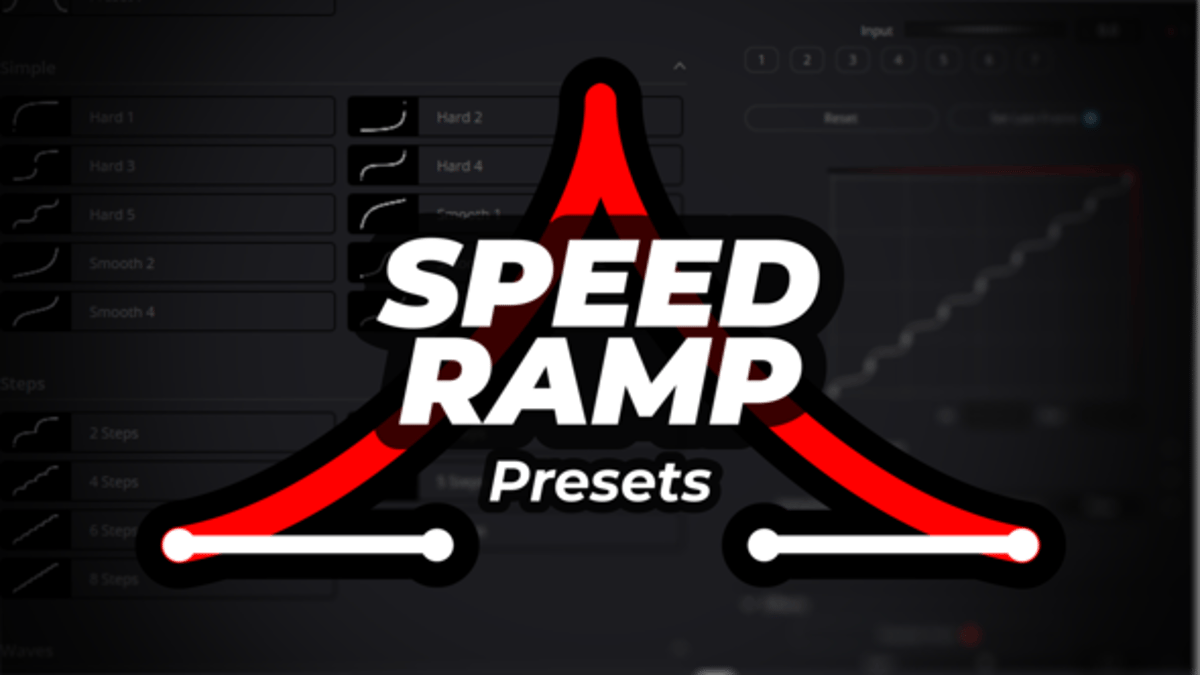 Speed Ramp Presets, Elements ft. davinci resolve transition & speedramp ...