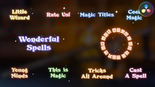 Magic Titles for DaVinci Resolve