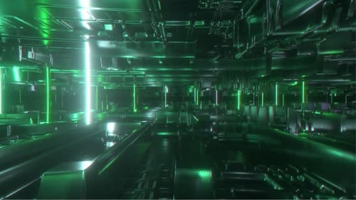 Flying in a Technological Abstract Space
