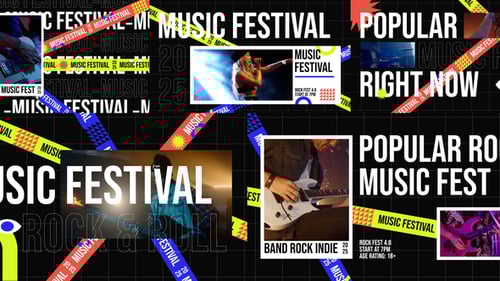 Festival de música After Effect